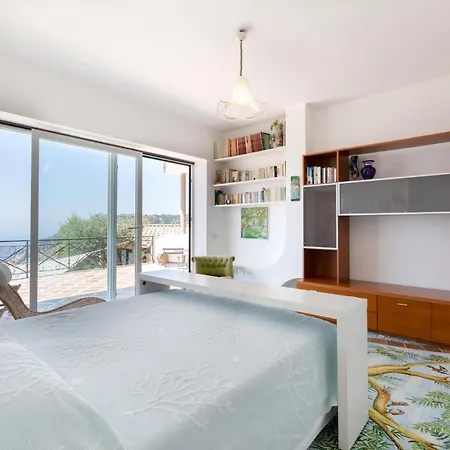 Adeline With Swimming Pool & Sea View 别墅 马萨鲁布朗斯